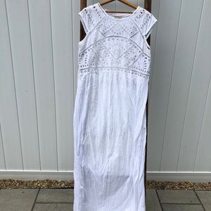 COPY - White lucky Brand maxi dress